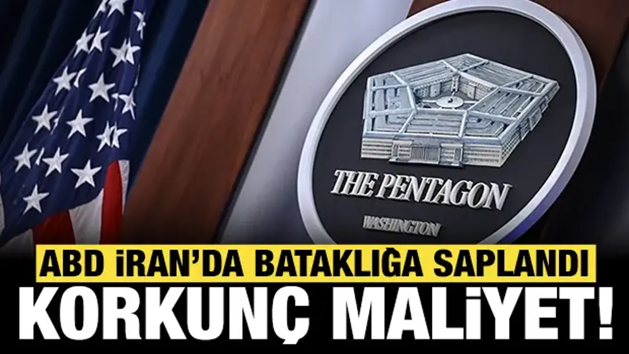 Pentagon İran'daki maliyeti açıkladı: Dudak uçuklatan rakam!