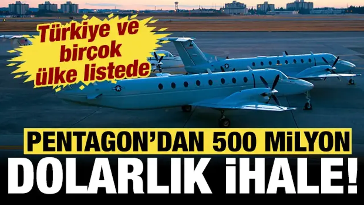 Pentagon'dan 500 milyon dolarlık ihale: Türkiye de listede