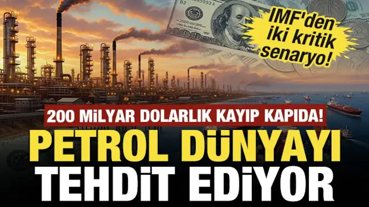 Petrol tehdidi büyüyor: IMF'den iki kritik senaryo! 200 milyar dolarlık kayıp kapıda!