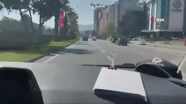 Polis seferber oldu: Öğrenci son anda sınava yetişti