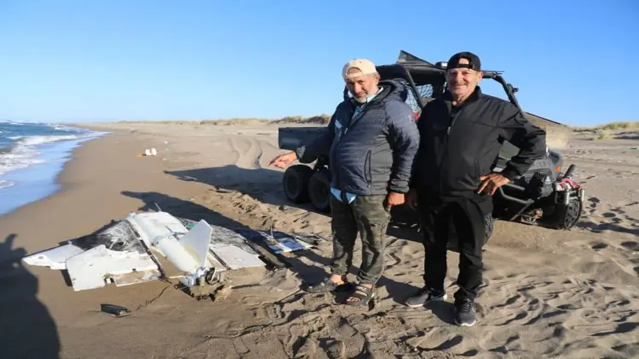 Rastlantının böylesi! Karasu'da bir İHA daha bulundu