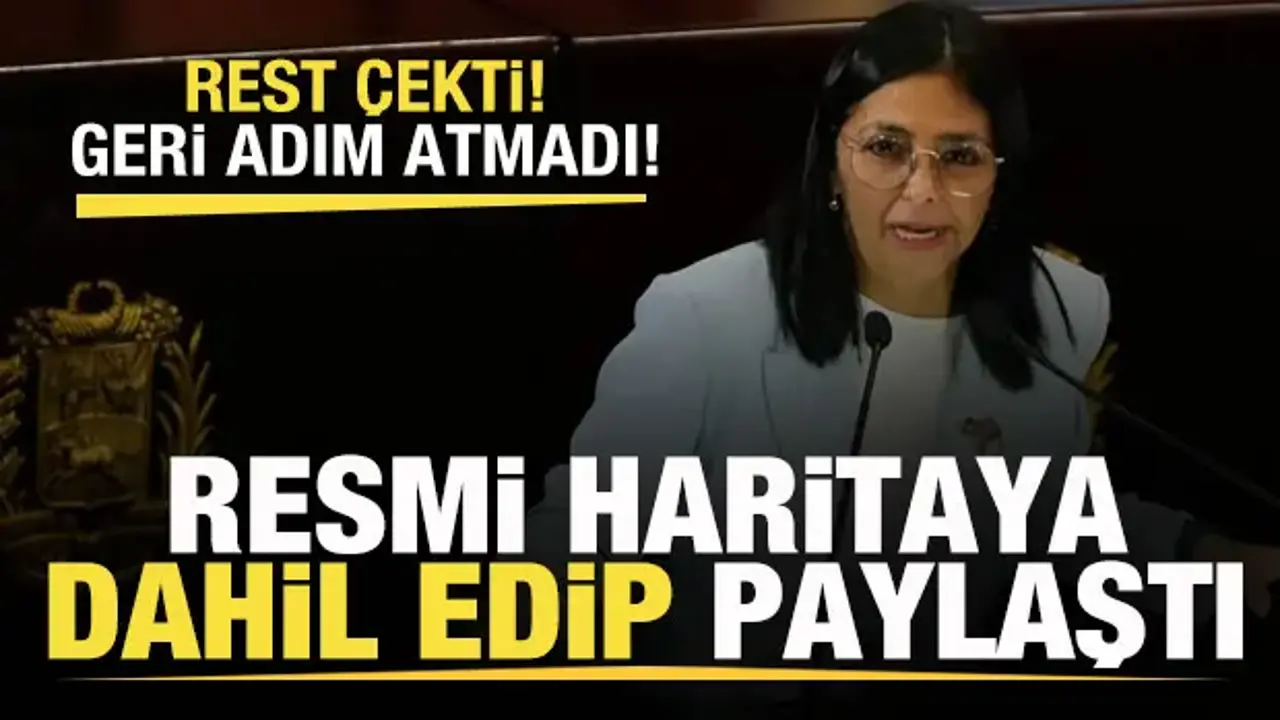 Rest çekti! Tartışmalı bölgeyi resmi haritaya dahil edip paylaştı!