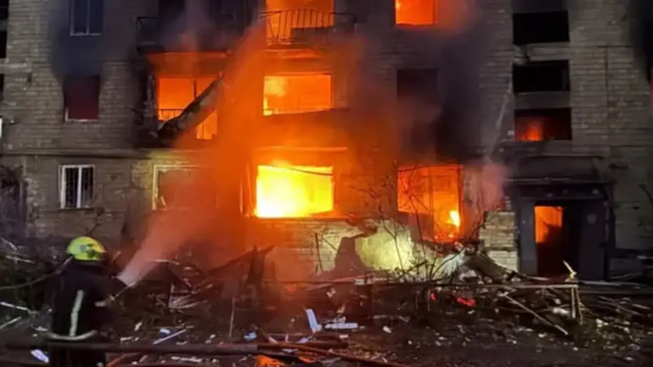 Rusya, başkent Kiev'i vurdu! Çok sayıda ölü var