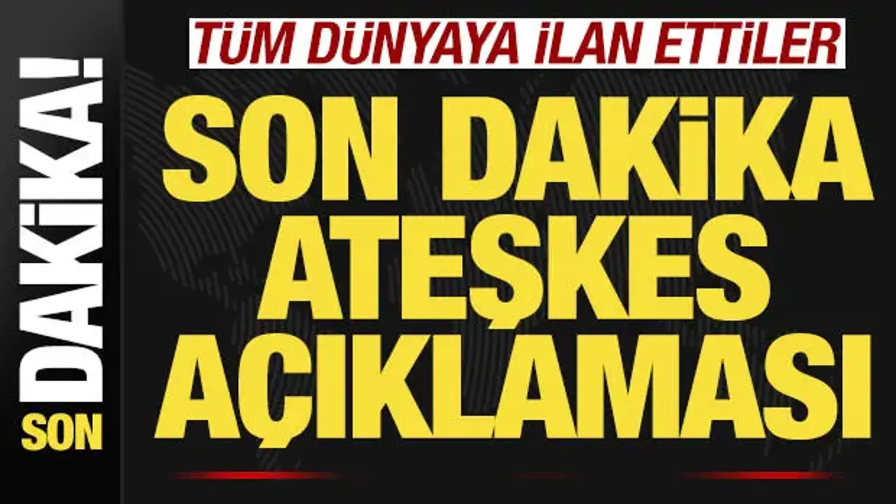 Rusya tüm dünyaya ilan etti! Son dakika ateşkes açıklaması