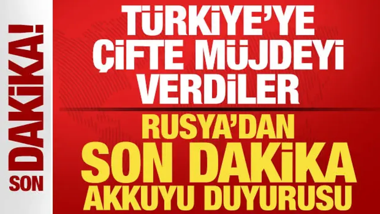 Rusya'dan son dakika Nükleer Güç Santrali duyurusu! Türkiye'ye çifte müjdeyi verdiler