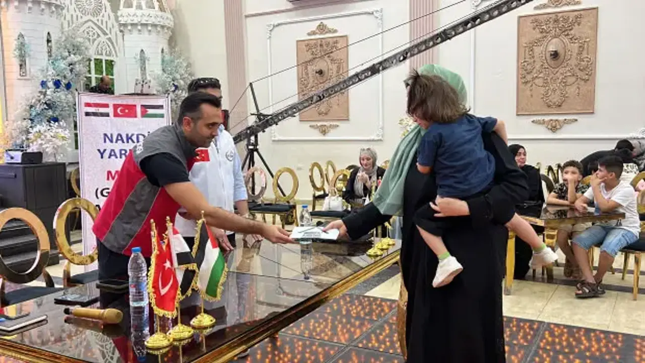 Sadakataşı'ndan Mısır'daki Gazzeli ailelere nakdi yardım ve protez!