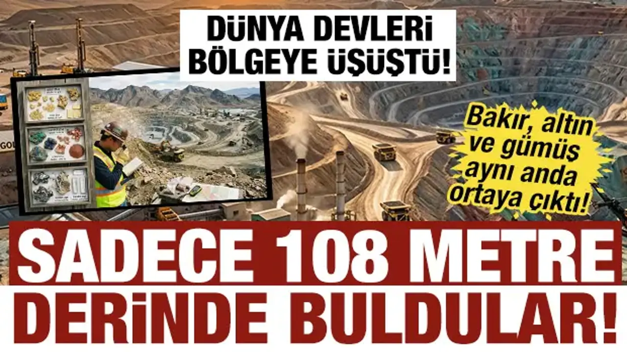 Sadece 108 metre derinde buldular! Dünya devleri milyarlarca dolarlık bölgeye üşüştü!