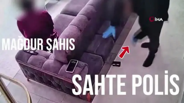 Sahte polis 268 saatli kamera incelemesi sonrasında yakalandı
