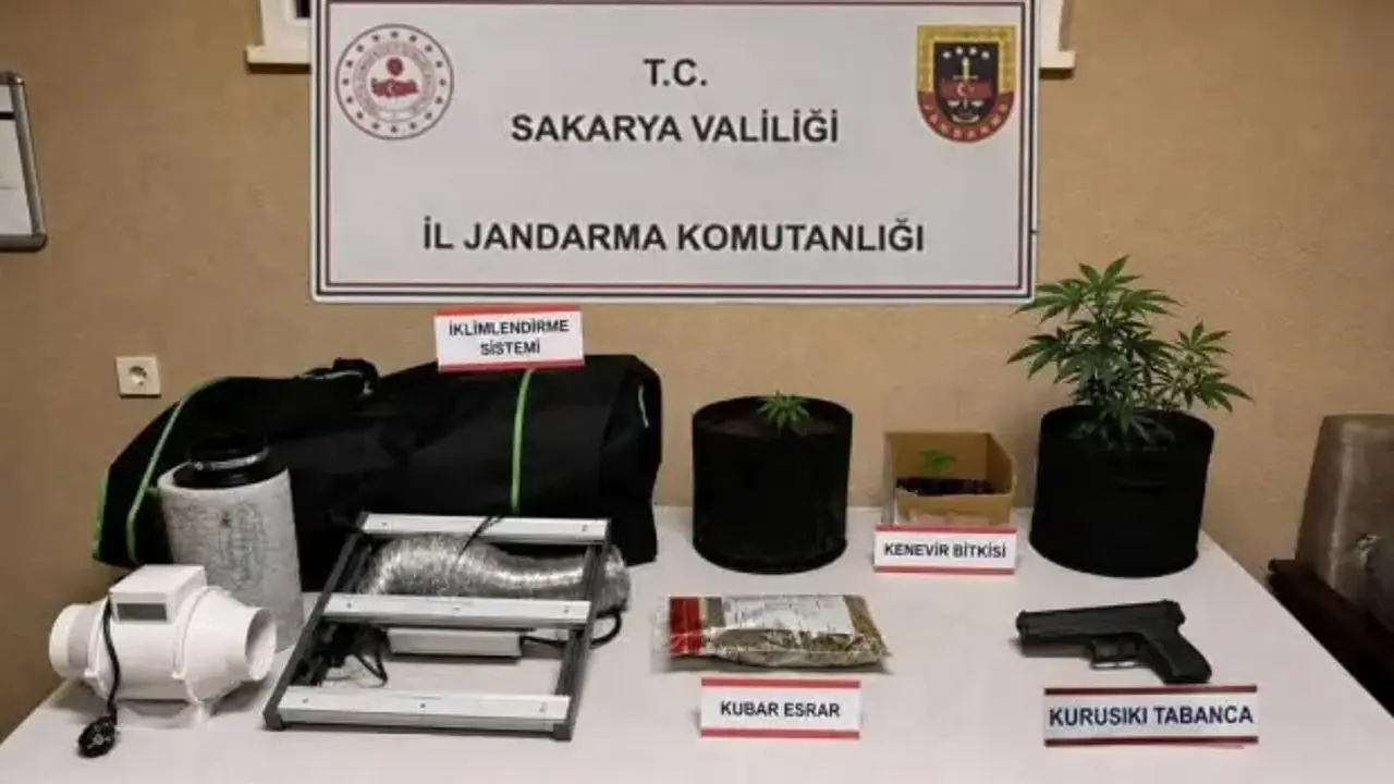 Sakarya'da uyuşturucu operasyonu: 2 tutuklama