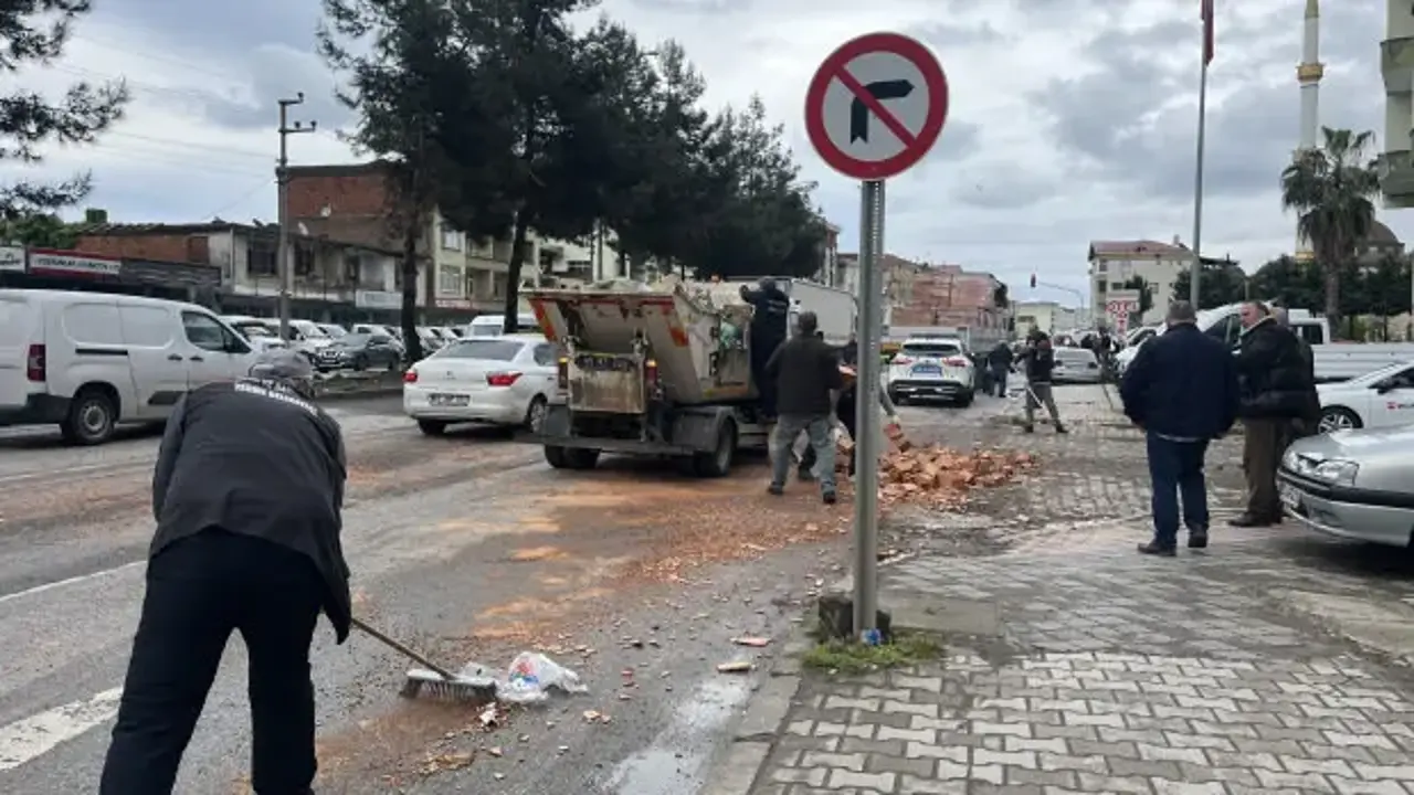 Samsun’da akılalmaz kaza: Eşine yardıma koşarken tonlarca tuğlanın altında kaldı!
