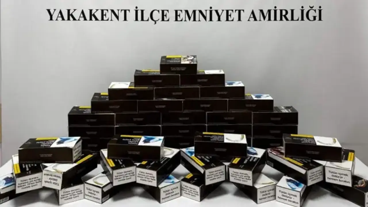 Samsun’da kaçakçılara çifte darbe: 20 bin adet dolu makaron ele geçirildi!