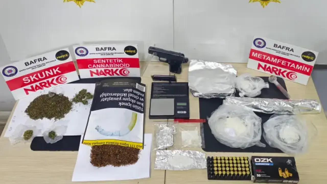 Samsun'da yakalanan zehir tacirlerine 18’er yıl hapis cezası!