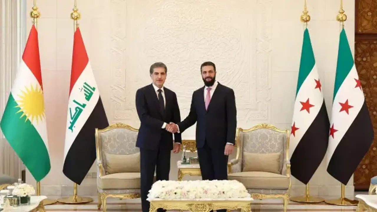 Şara ile Barzani aynı masada! Ortadoğu'da yeni diplomasi trafiği