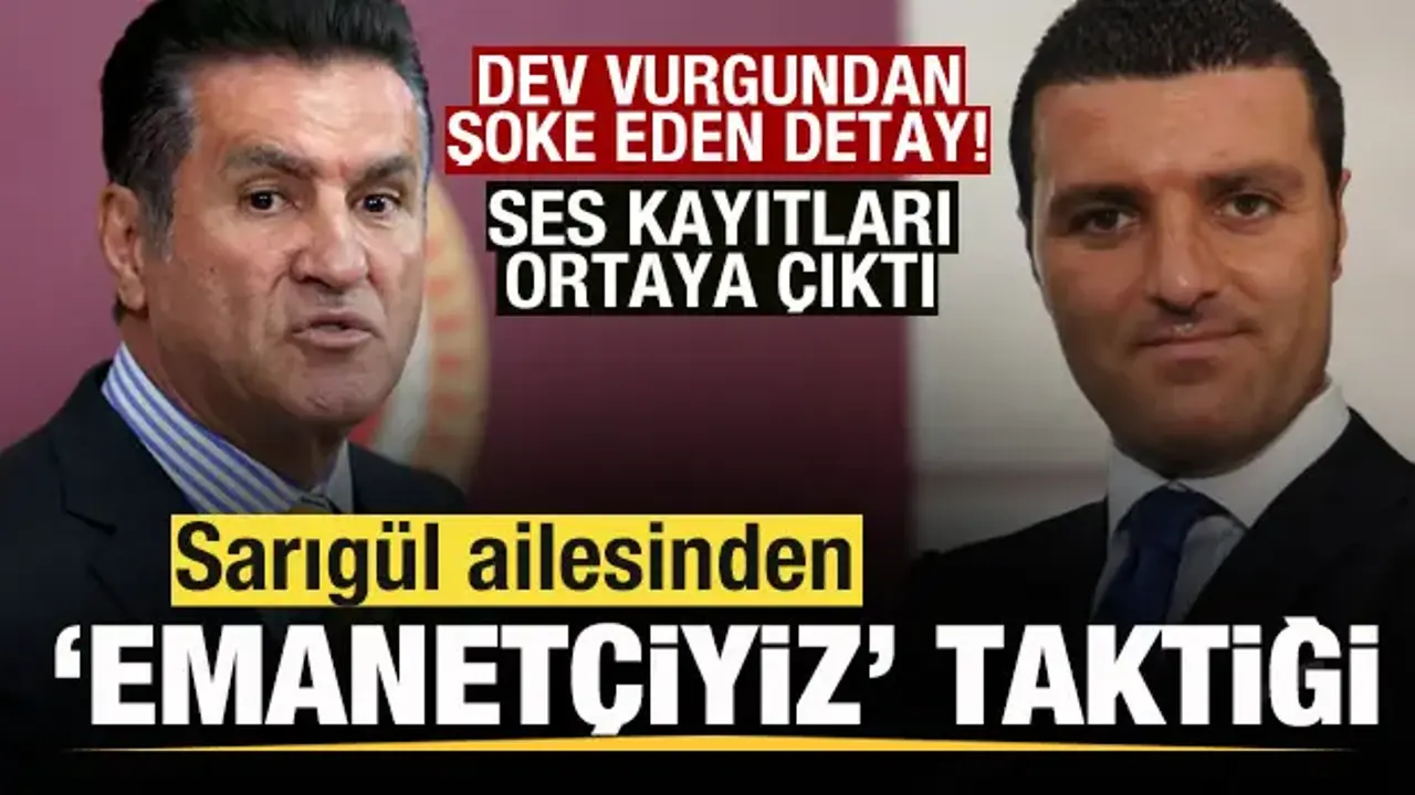 Sarıgül ailesinden emanetçiyiz taktiği! Dev vurgundan şoke eden detaylar