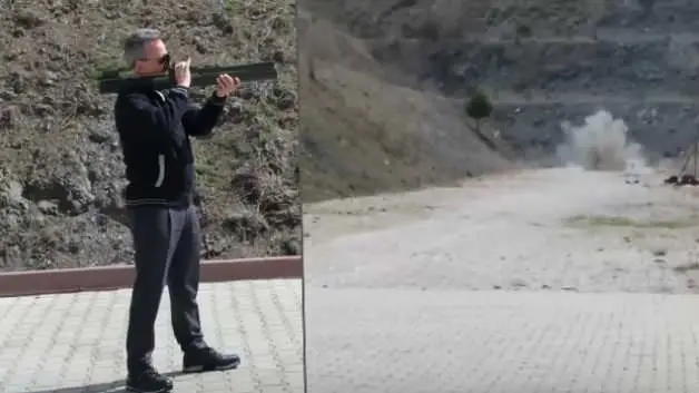 Savunma Sanayii Başkanı Görgün'den MKE'nin HAR Roketi ile hedefe tam isabet!