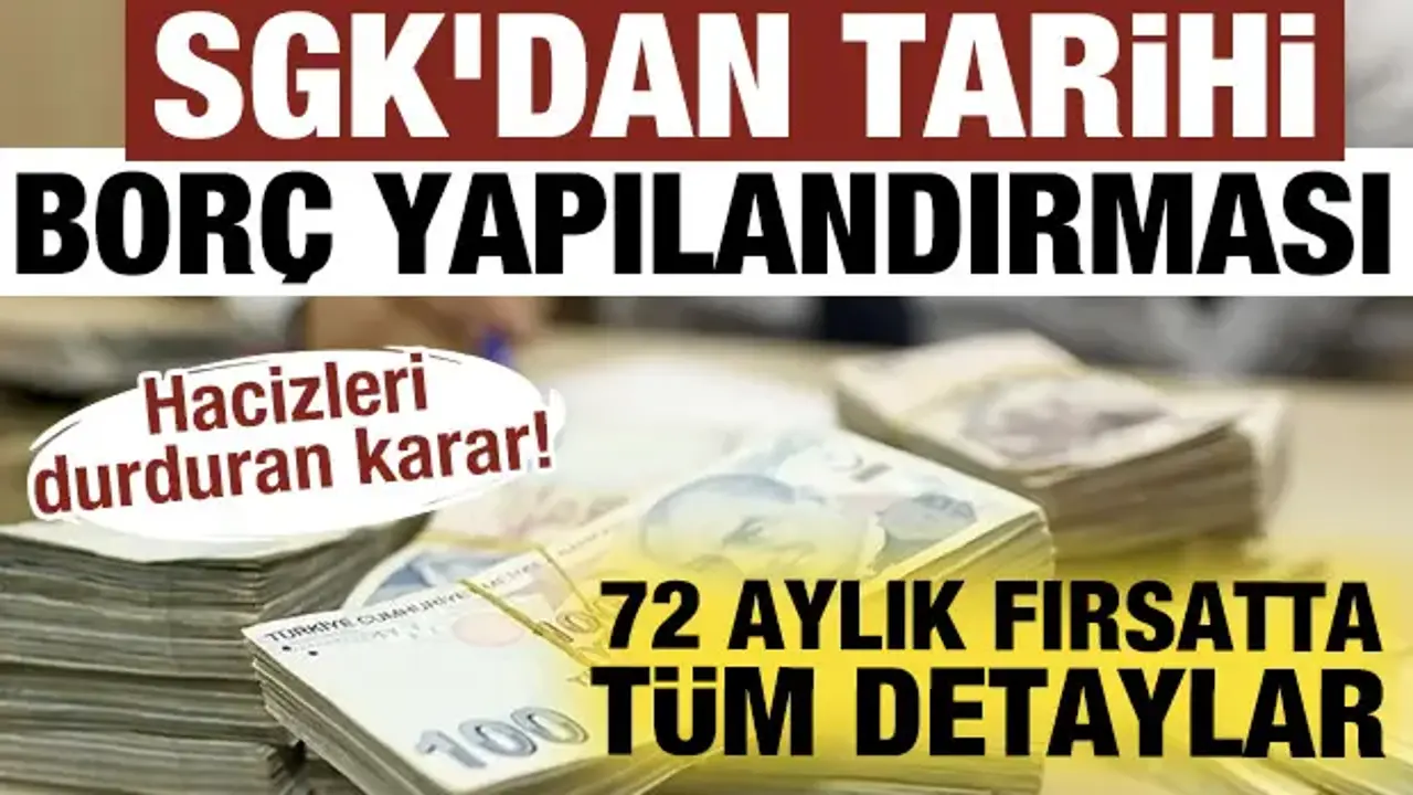 SGK prim borcu yapılandırmasında yeni dönem: Hacizler duruyor, faiz düşüyor