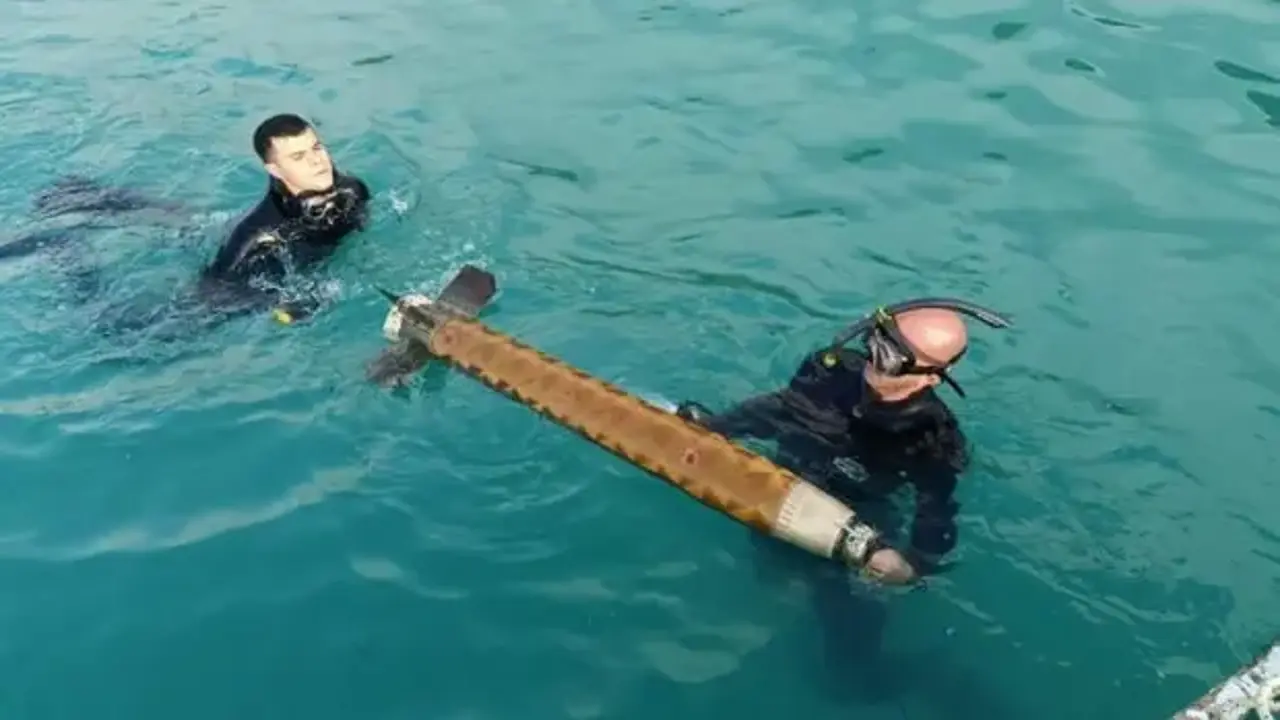 Sinop açıklarında füze bulundu