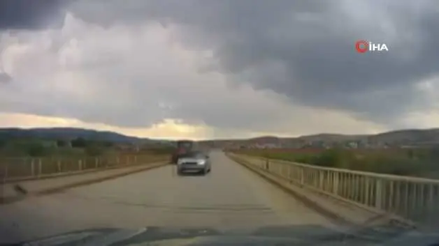 Sivas'ta hatalı sollama yürekleri ağızlara getirdi