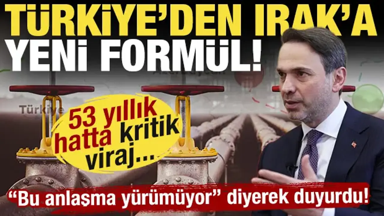 Son Dakika: 53 yıllık petrol hattında kritik karar! Türkiye'den Irak'a yeni formül...