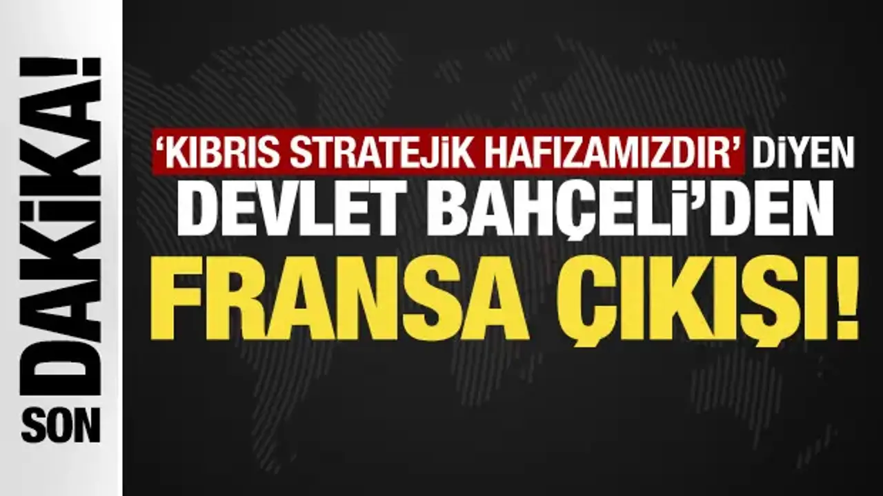 Son Dakika: Bahçeli'den son dakika açıklamalar