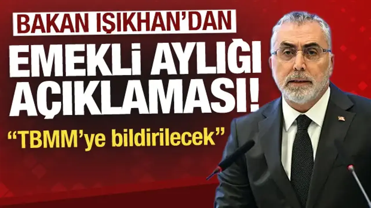 Son dakika: Bakan Işıkhan'dan 
