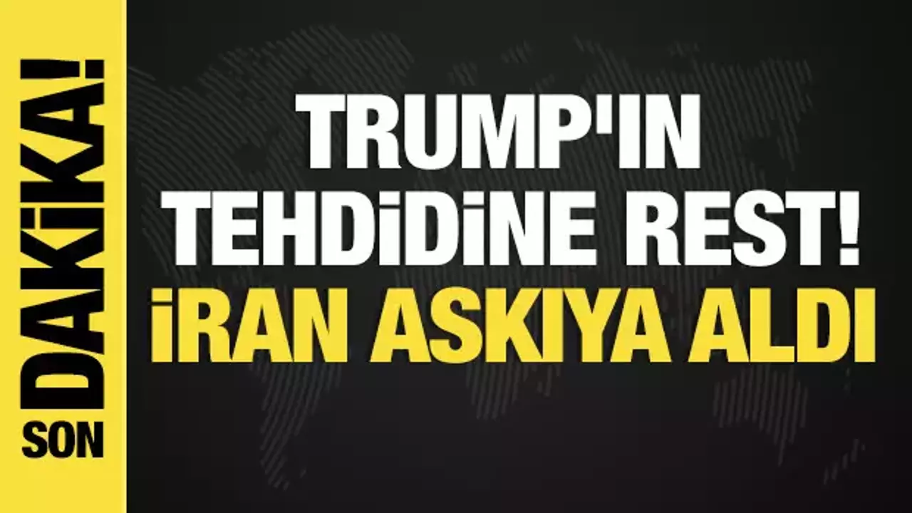 Son dakika... İran: 