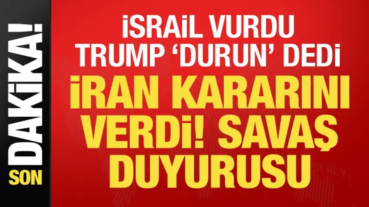 Son dakika... İran: İsrail'e saldırılar sona erdi