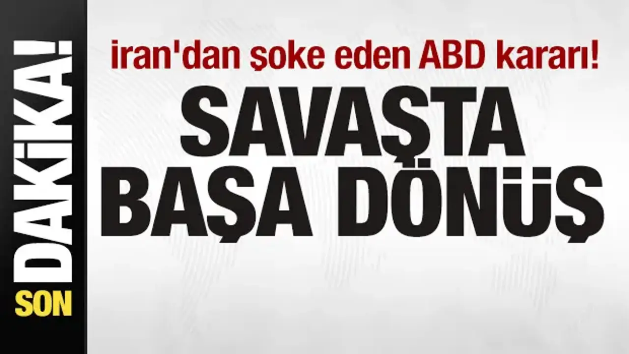 Son dakika: İran'dan şoke eden ABD kararı! Savaşta başa dönüş