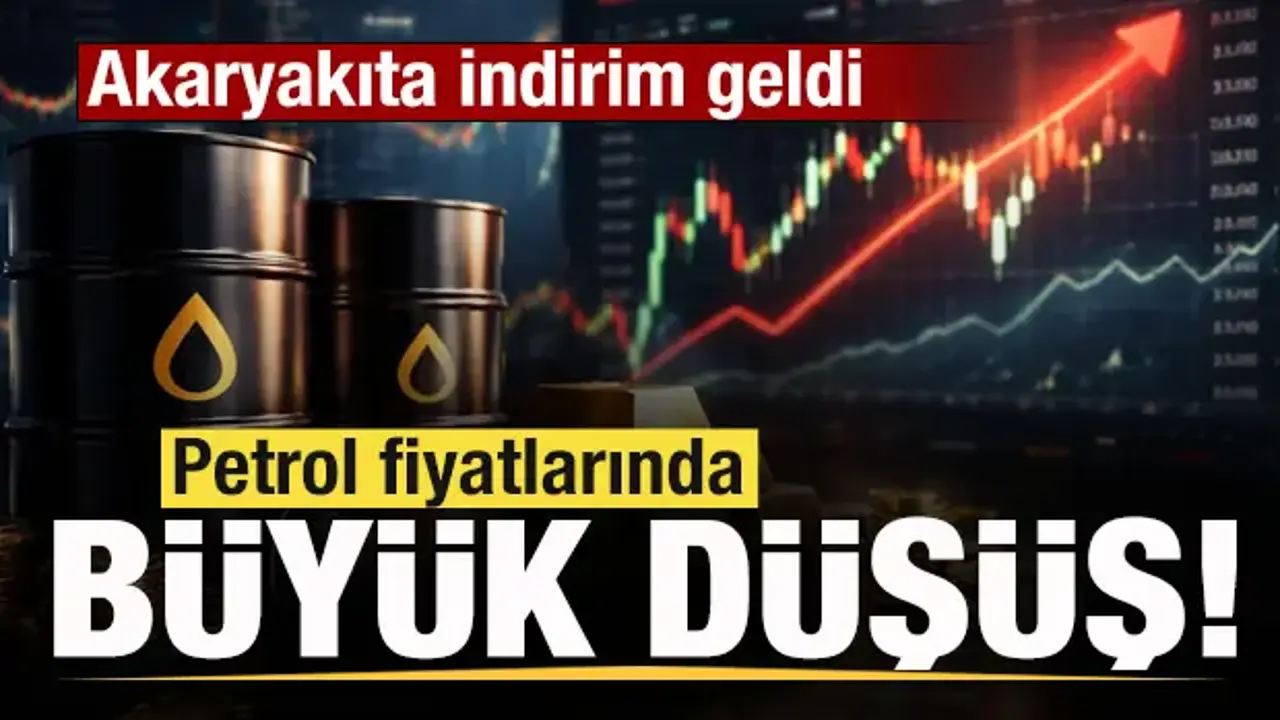 Son dakika: Petrol fiyatlarında büyük düşüş! Akaryakıta indirim geldi