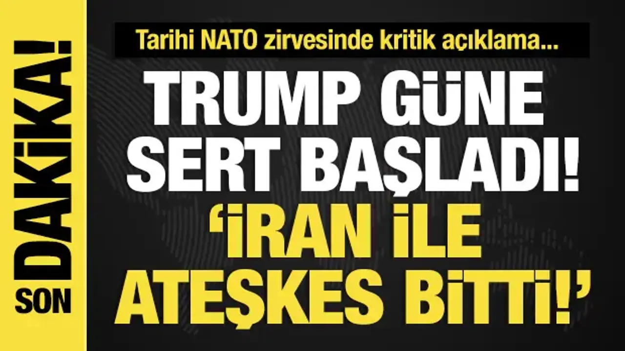 Son dakika... Trump güne sert başladı! ‘İran ile ateşkes bitti!’