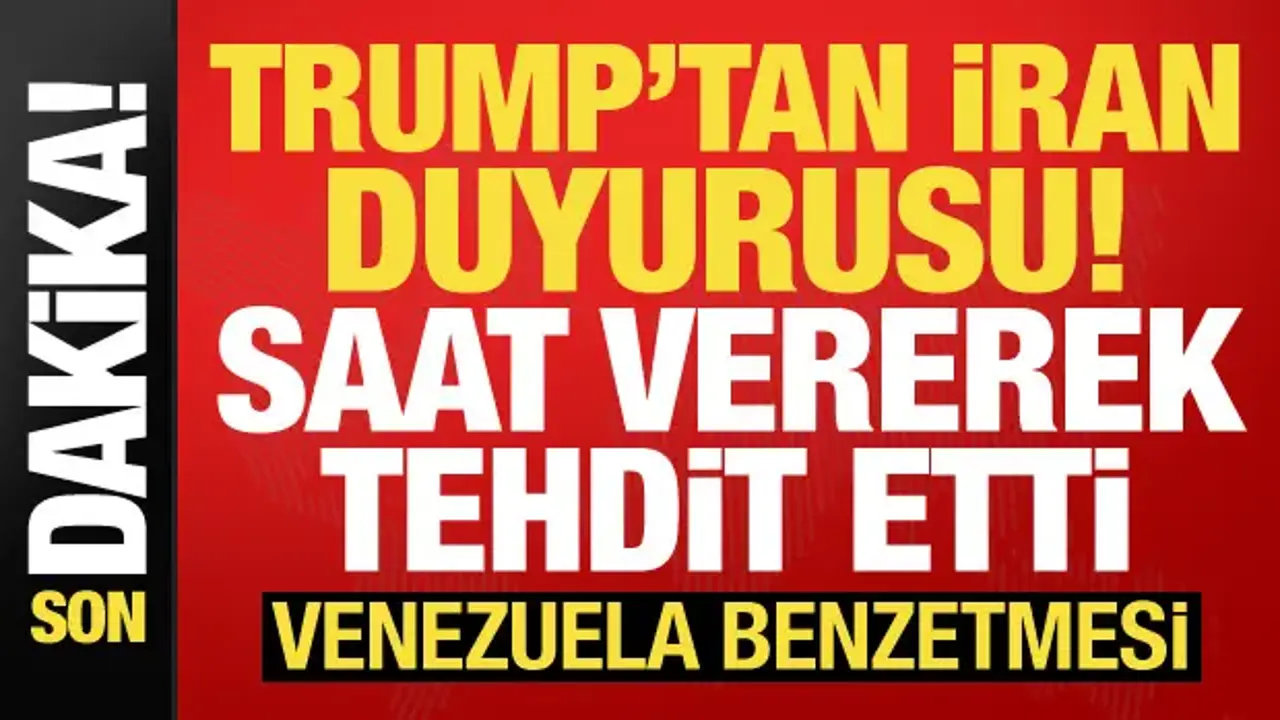 Son dakika... Trump: Hark'ın kontrolünü ele alacağız