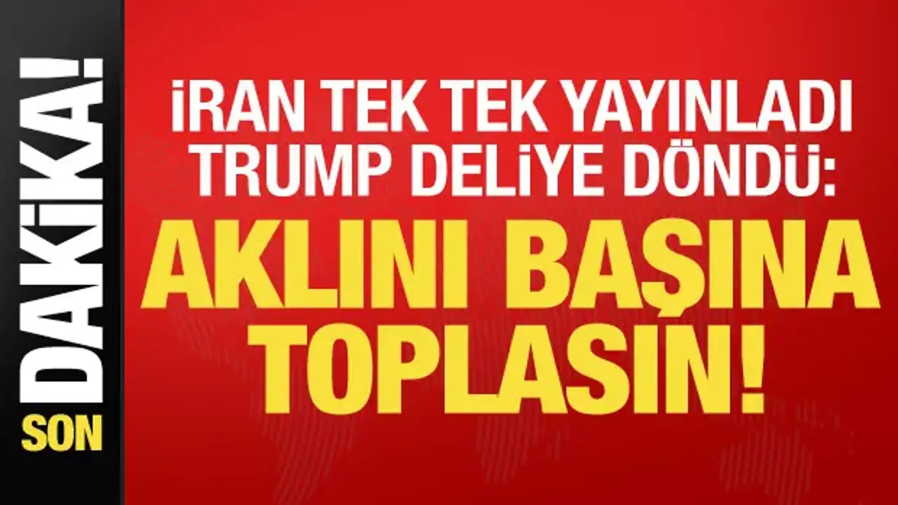 Son dakika... Trump: İran'ın sızdırdığı şartlar yalan