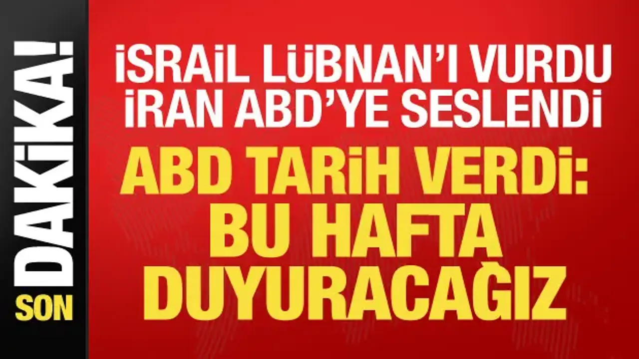 Son dakika... Vance'den 
