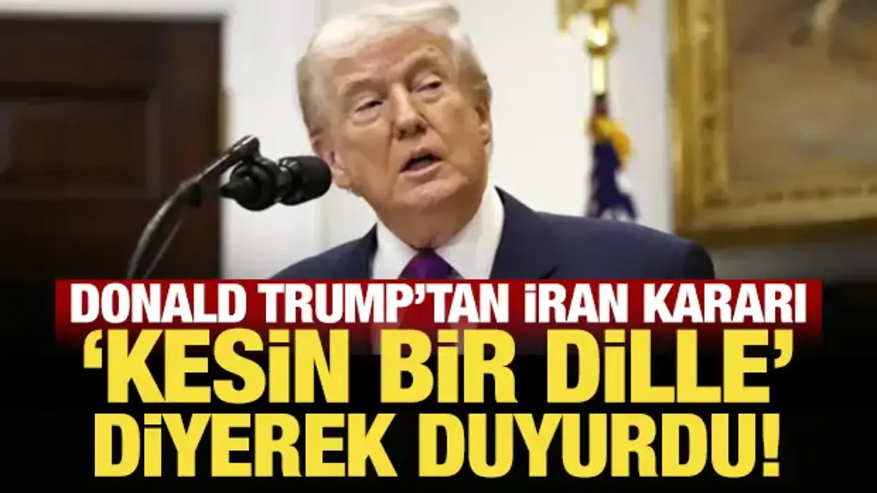 Son dakika...ABD Başkanı Trump'tan İran açıklaması! 'Kesin bir dille ateşkes bitti'