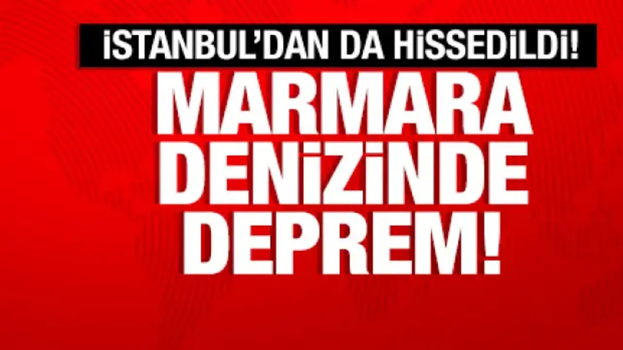 Son dakika...Yalova'da deprem: İstanbul'dan da hissedildi!