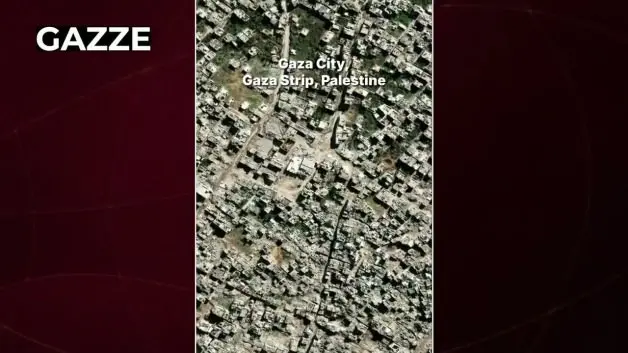 Soykırımcı devlet İsrail'in Gazze ve Lübnan'daki yıkımı uydu görüntülerine yansıdı