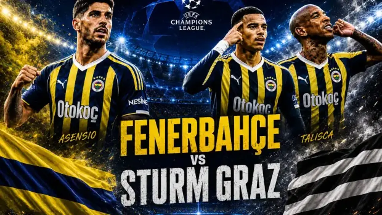 Sturm Graz - Fenerbahçe maçı canlı şifresiz izle: İşte muhtemel 11'ler!