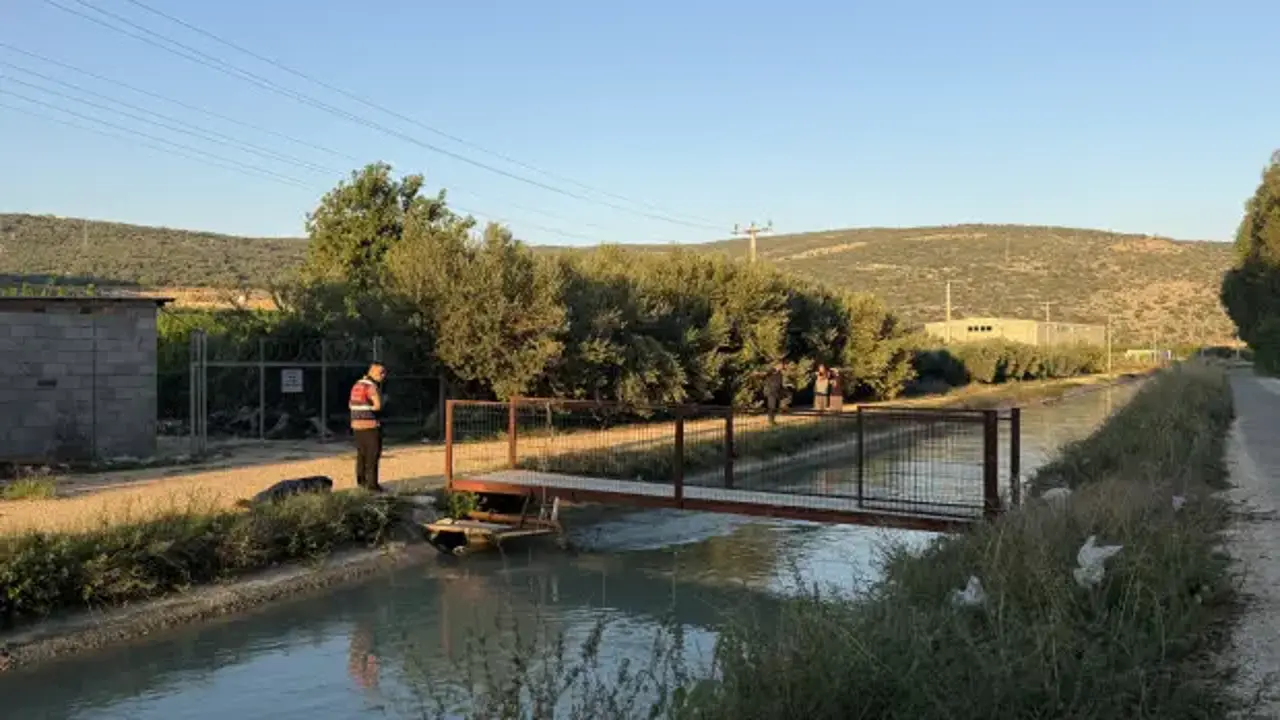 Sulama kanalında cesedi bulundu