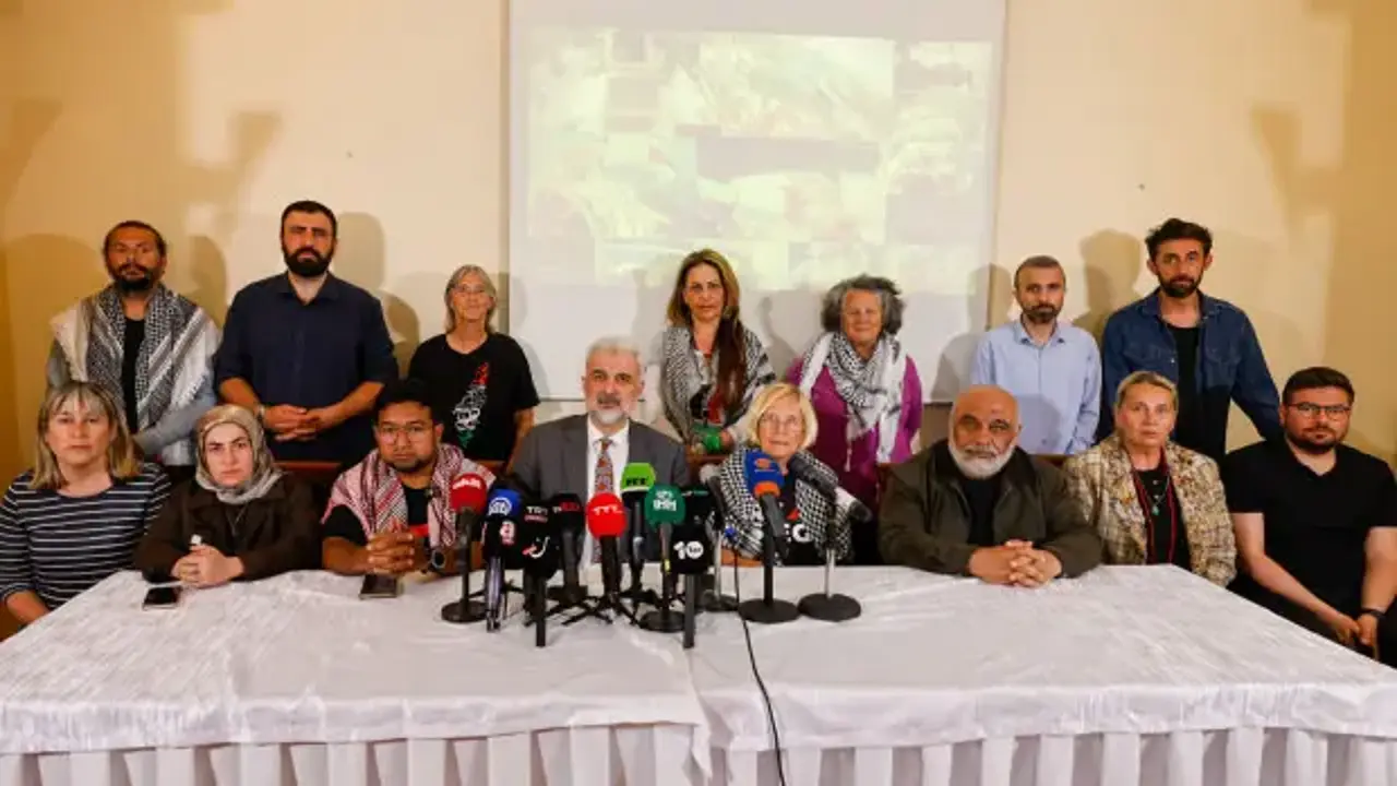Sumud’a saldırı sonrası STK’lardan basın açıklaması
