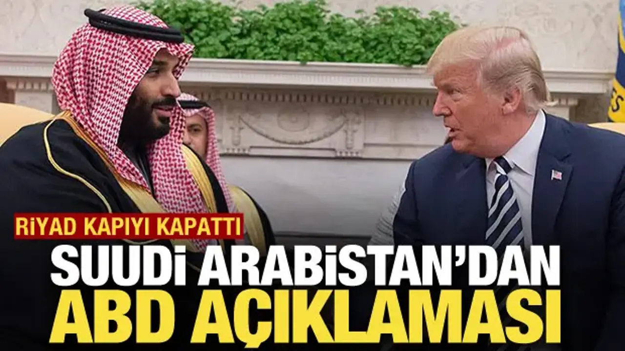 Suudi Arabistan'dan hava sahası açıklaması: Saldırı amaçlı kullanılmayacak!
