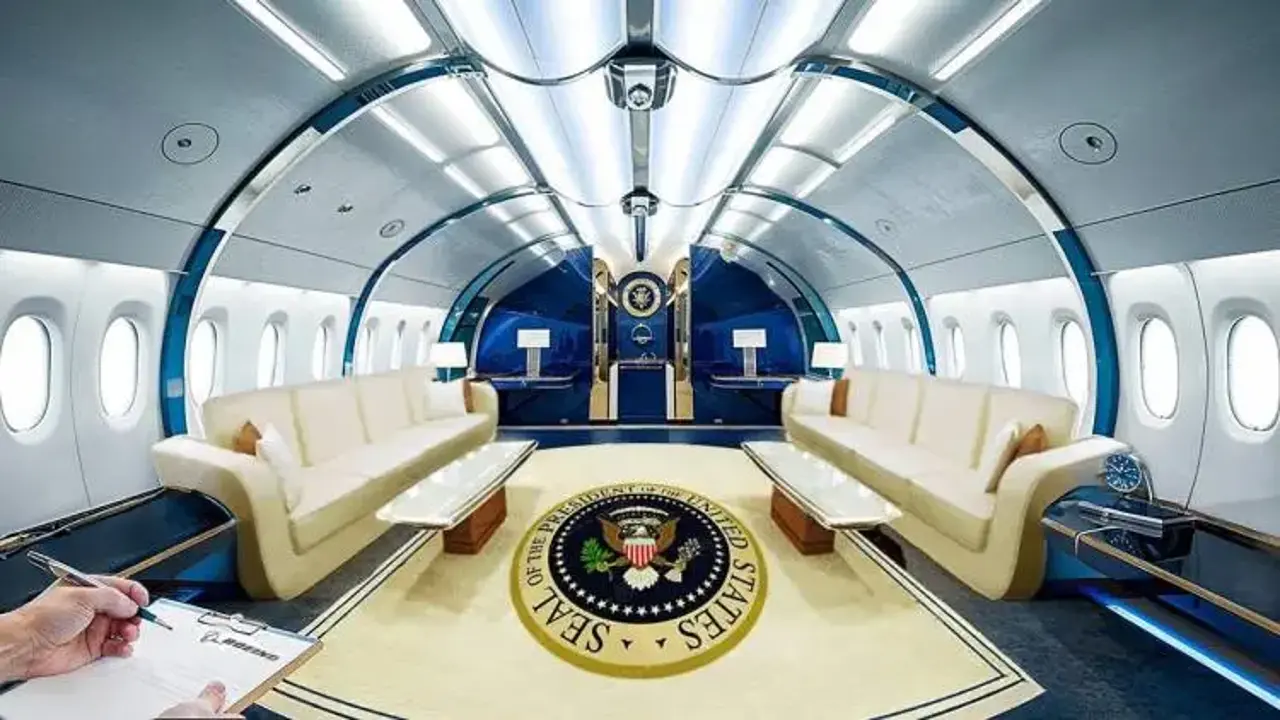 Tam 400 milyon dolar değerinde! İşte Trump'ın uçan kalesi: BOEİNG VC-25B!