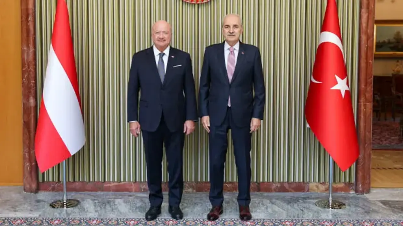 TBMM Başkanı Kurtulmuş, Avusturya Şansölyesi Stocker'ı kabul etti