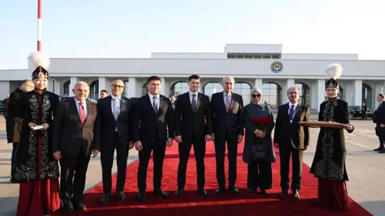TBMM Başkanı Kurtulmuş, Kırgızistan’da