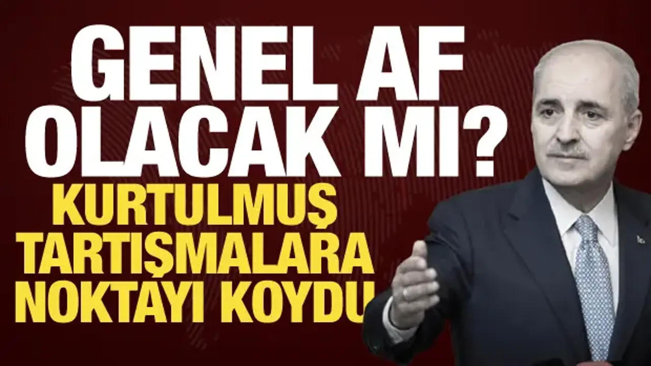 TBMM Başkanı Kurtulmuş 'Süreç Yasası' açıklaması! Dikkat çeken af vurgusu