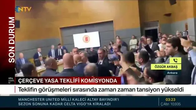 Terörsüz Türkiye teklifi Meclis'te: Komisyon'da gergin anlar