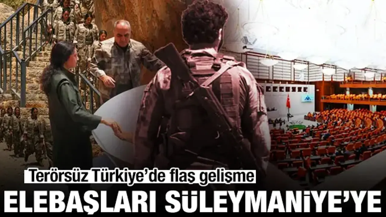 Terörsüz Türkiye'de flaş gelişme: PKK elebaşları Süleymaniye'ye gönderilecek