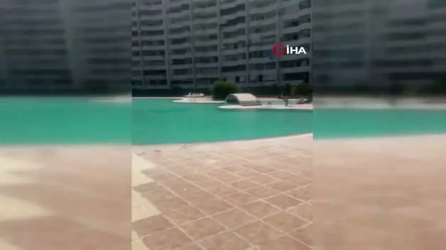 Tesettürlü kadınları havuza almayan site görevlisi tutuklandı