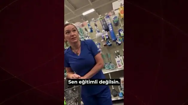 Tesettürlü kadınları markette görünce gözü döndü: İslam'a dil uzattı