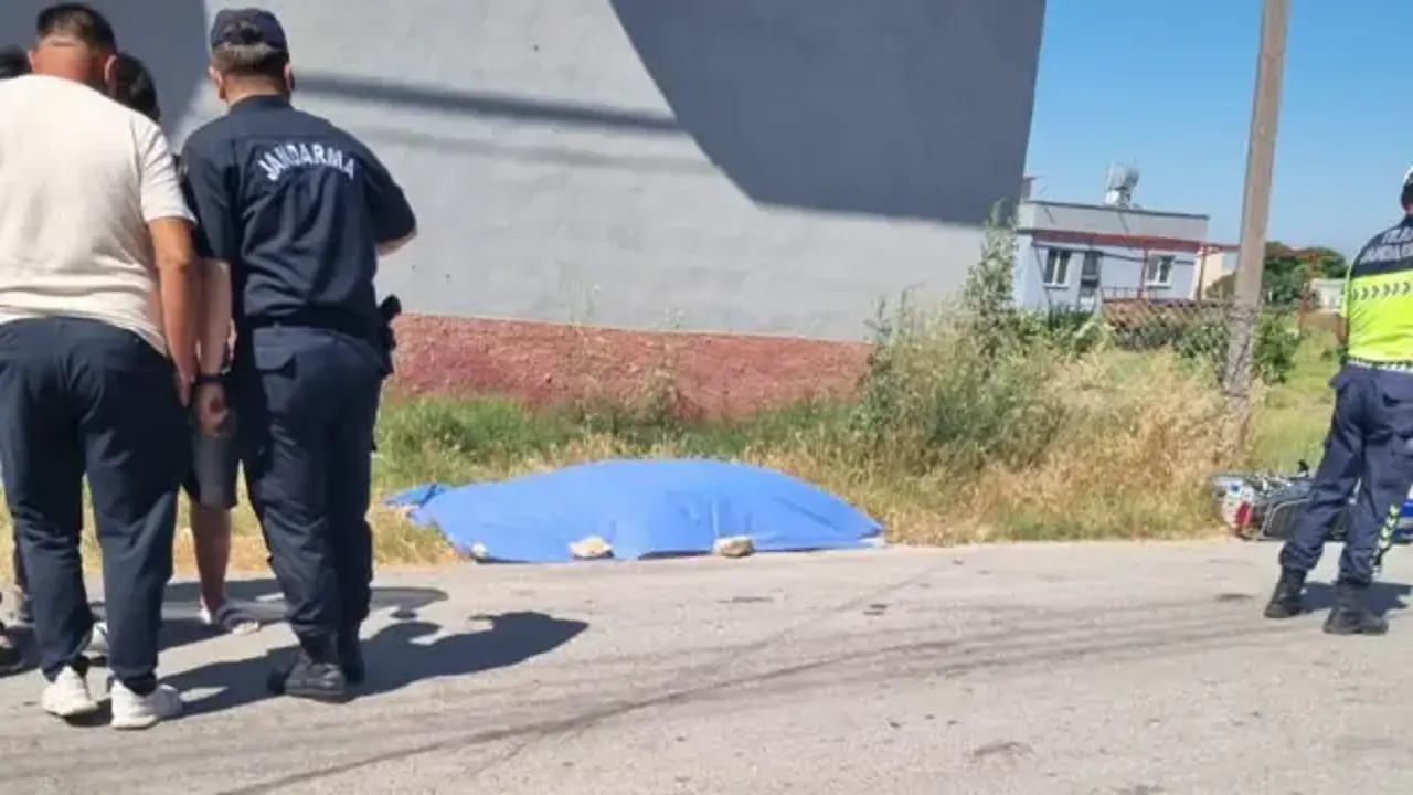 Tırla çarpışan motosikletin sürücüsü hayatını kaybetti