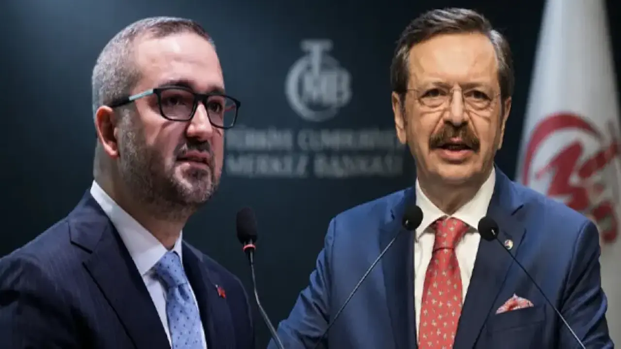 TOBB Başkanı Hisarcıklıoğlu TCMB Başkanı Karahan ile görüştü
